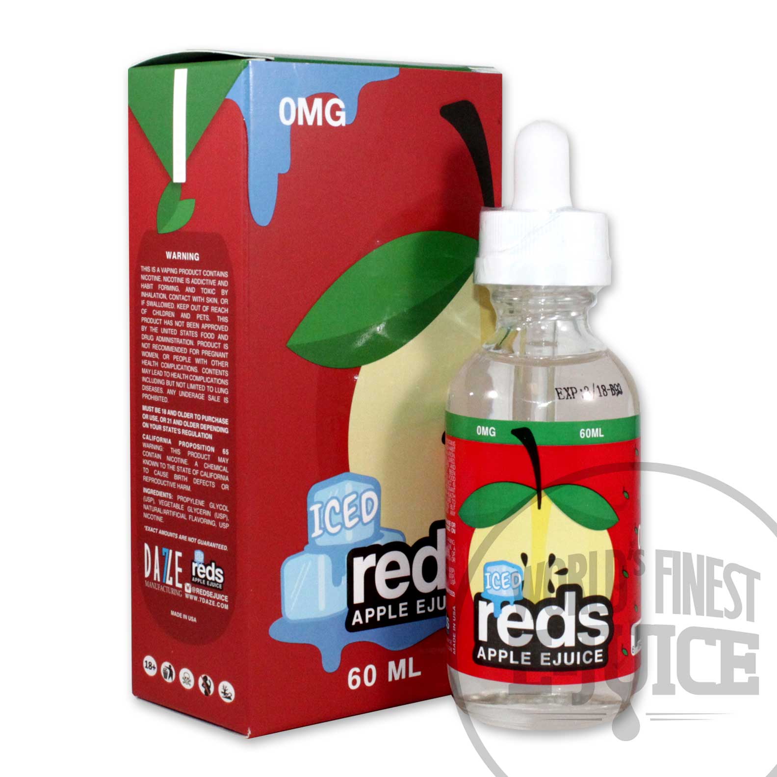 Iced red's Apple E-Juice - Apple