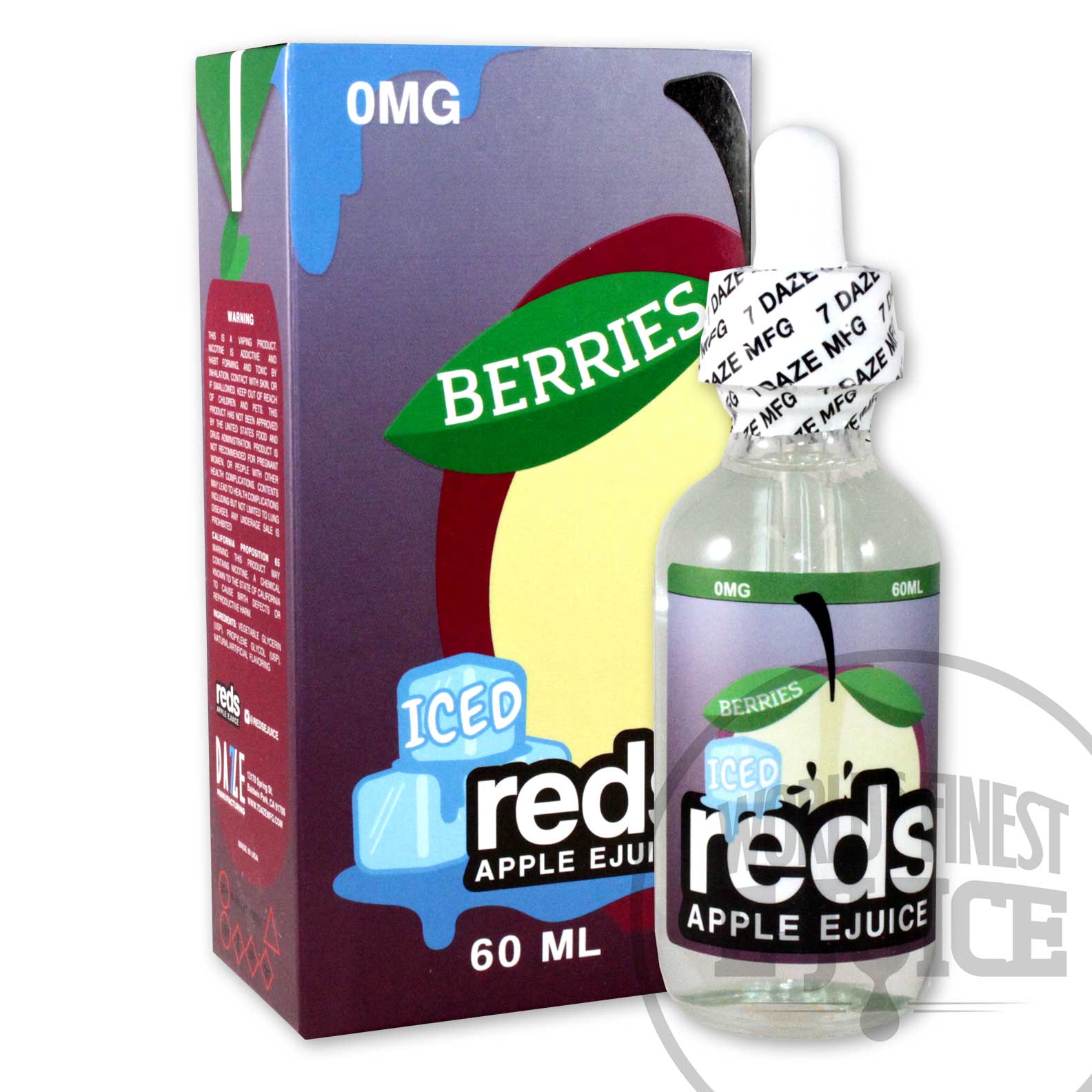 Iced red's Apple E-Juice - Berries